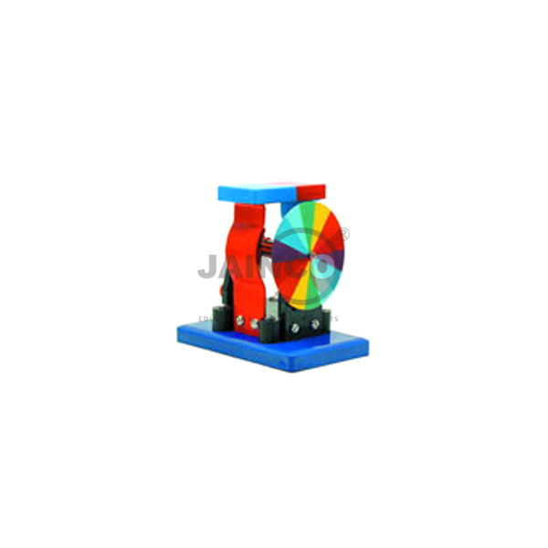 Electric Motor Model With Newton Colour Disc