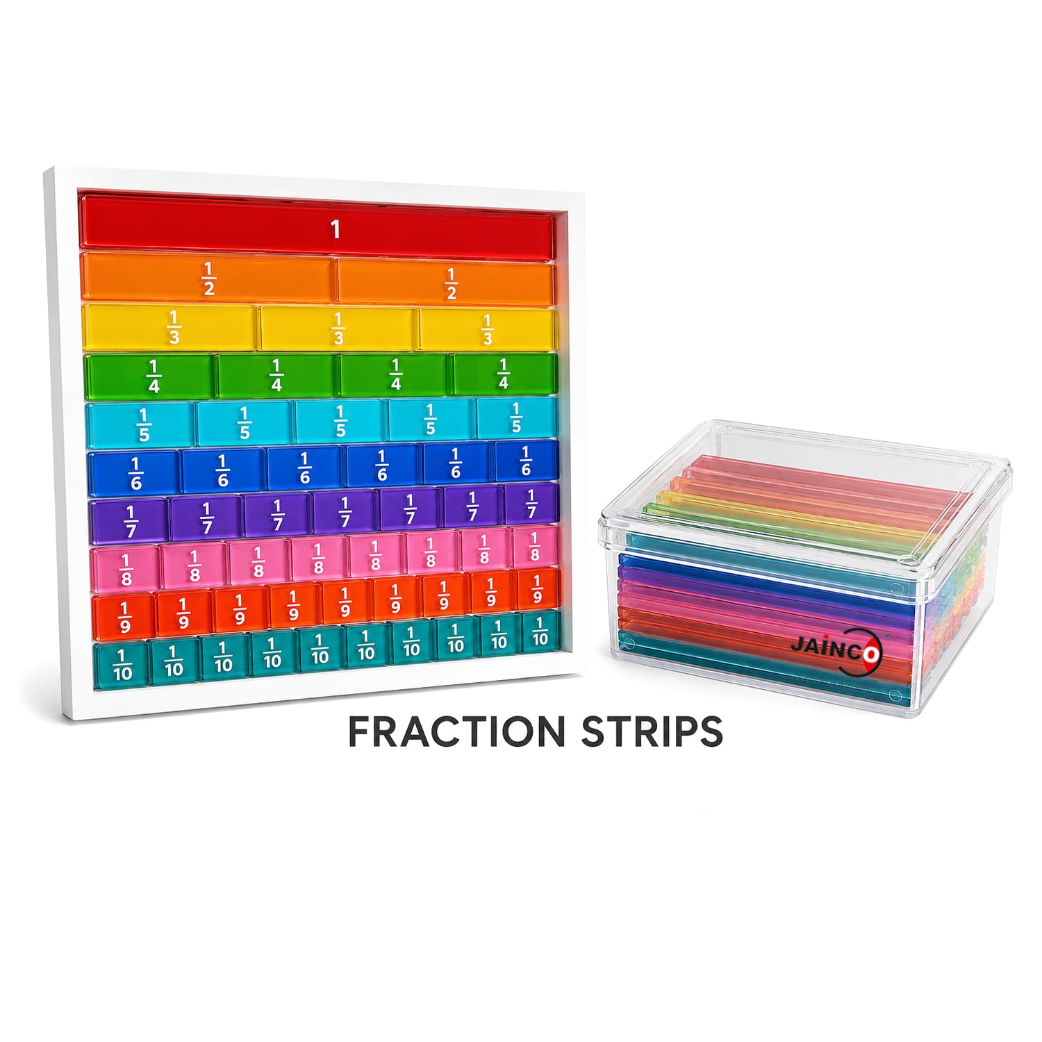 Fraction strips