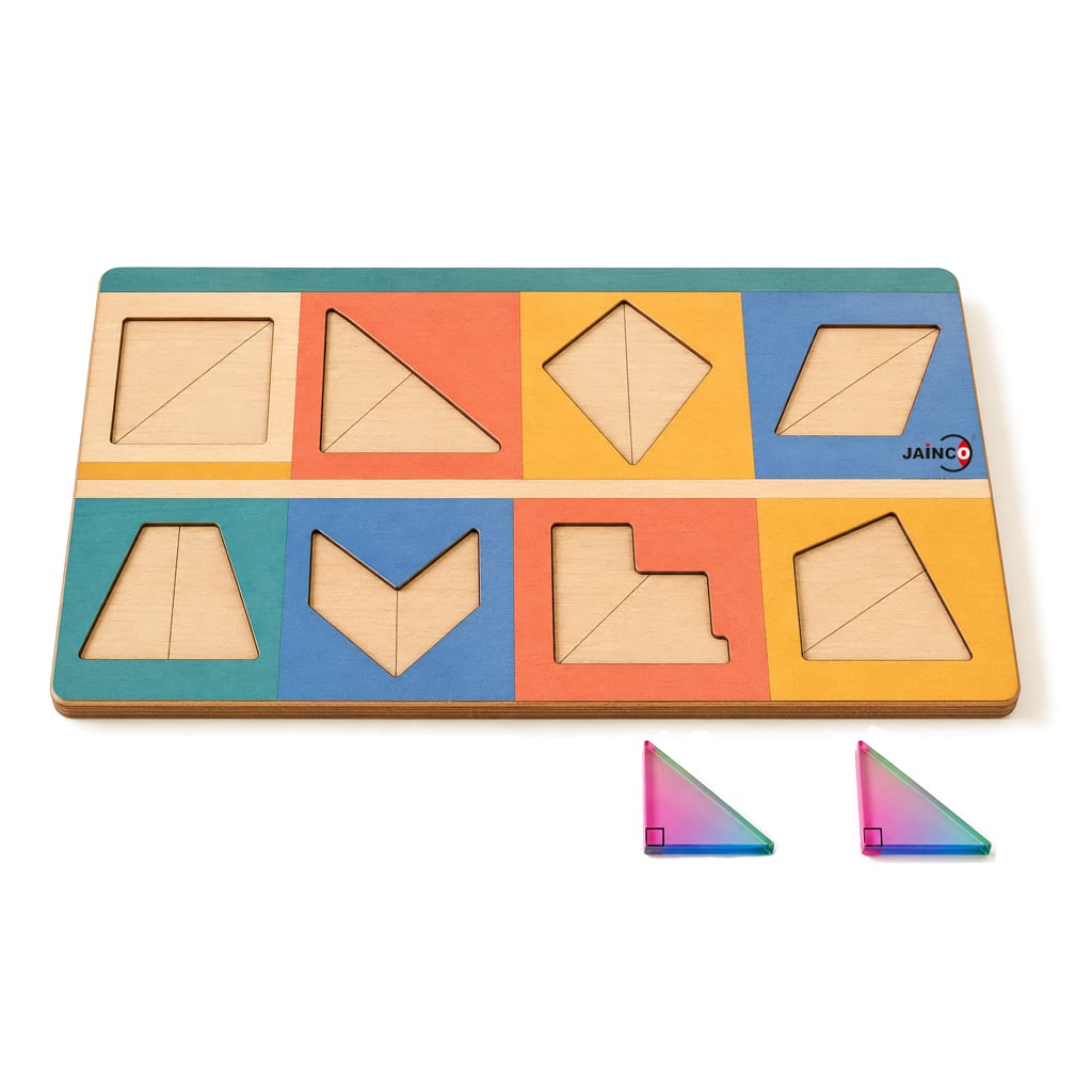 Two congruent right-angle Triangle
