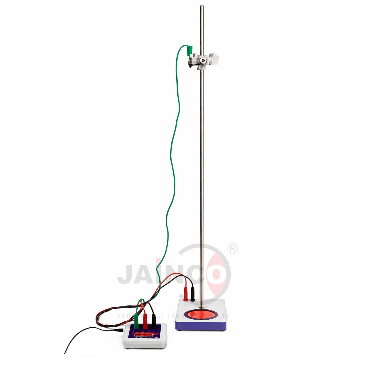 Apparatus for Determining "G" During the Free Fall of Bodies.