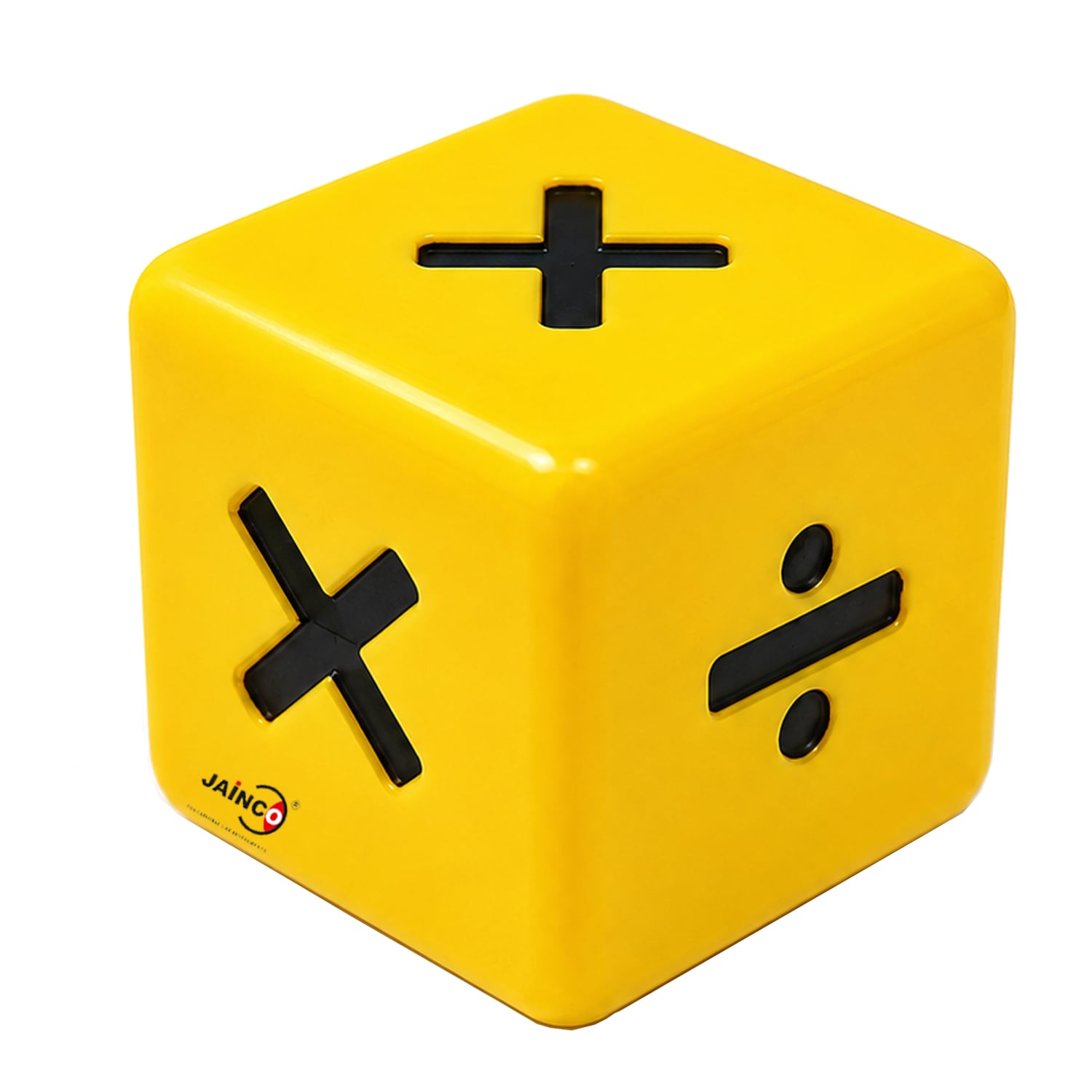 Dice to show mathematical operations
