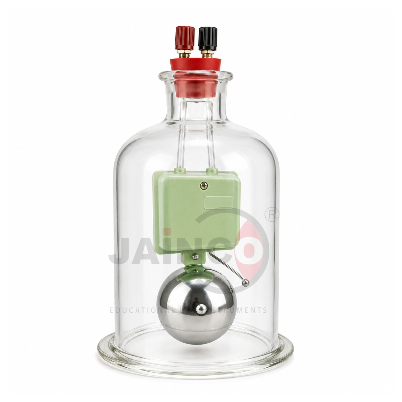Demonstration Device of an Alarm from a Clock Under a Bell