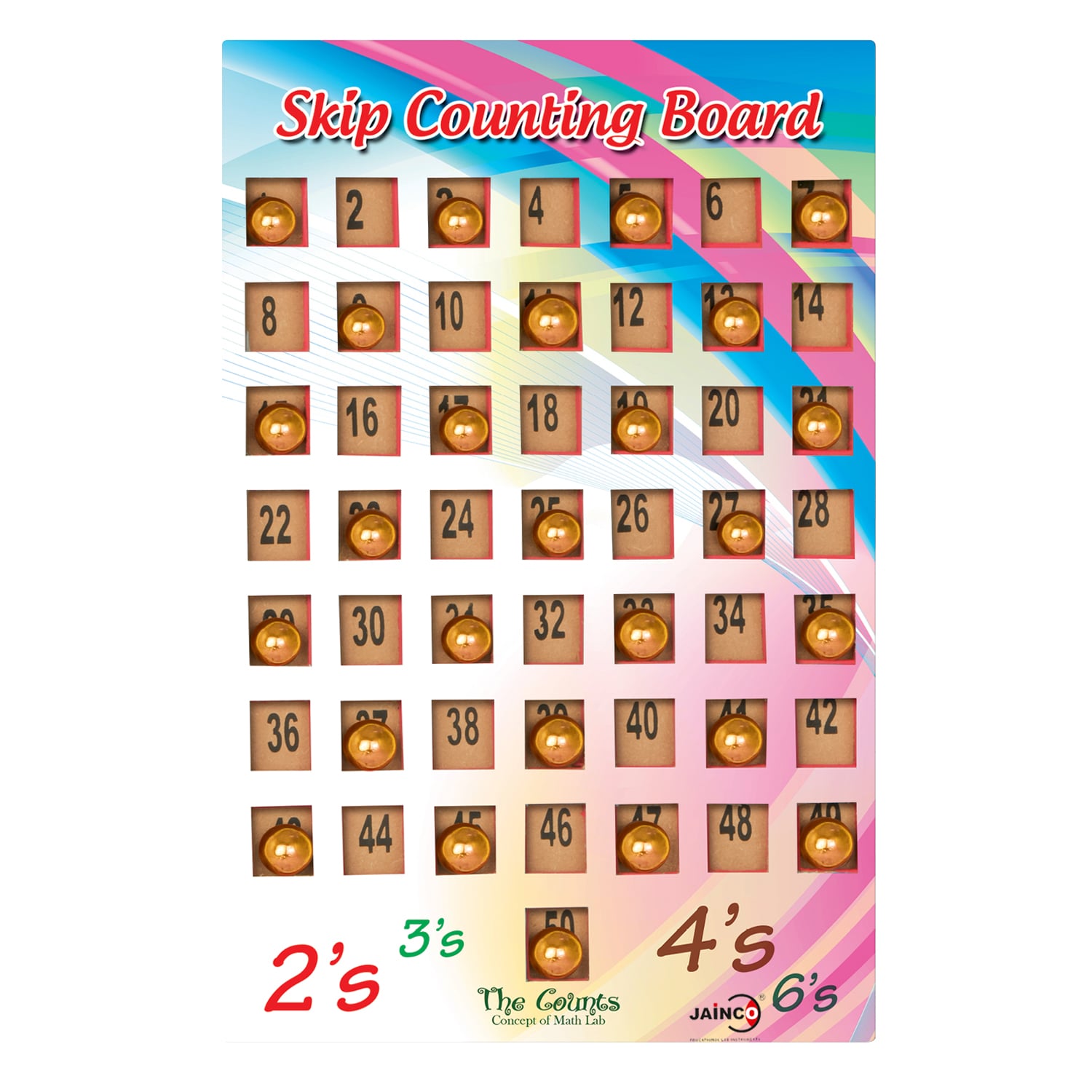 Skip Counting board