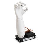 Fully Assembled Robotic Prosthetic Hand