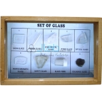 Collection of 9 Glass