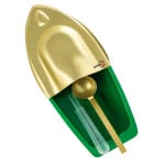 Candle powered toy boat