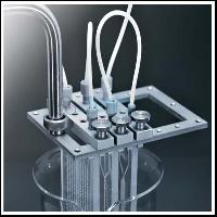 Continuous Flow Glass Microreactor