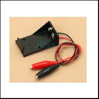 9V Cell Battery Holder With Clips