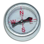 Magnetic Plotting Compass (Transparent)