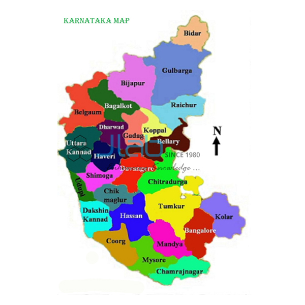 Karnataka Political Map Chart