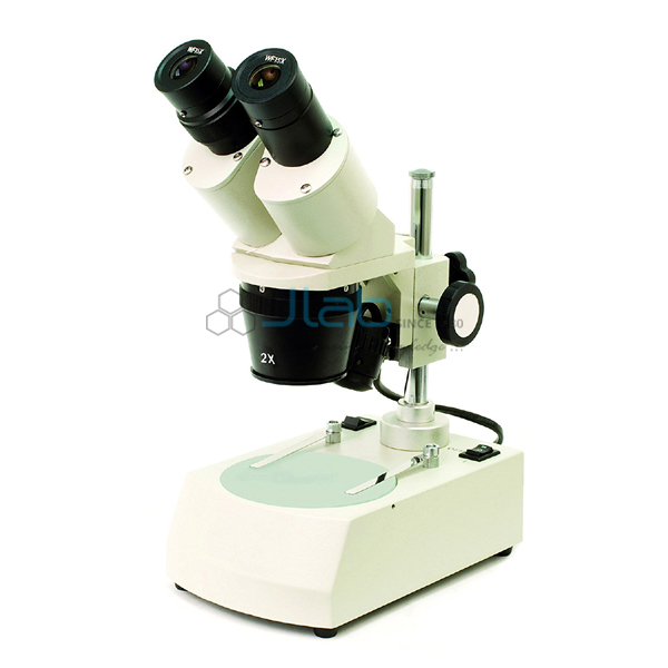 Binocular Stereo Microscope Frosted Glass Plate 2x and 4x Objective