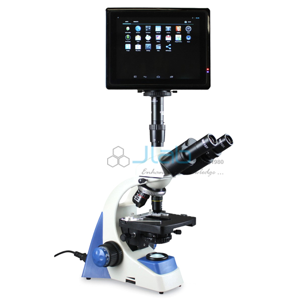 Trinocular Microscope with LED Illumination Series 40X-1000X