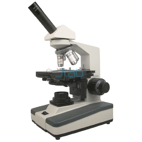 LED Kohler Illumination Monocular Microscope