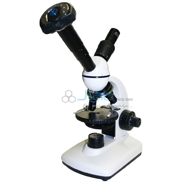 Dual View with Digital Camera Coaxial Focusing Microscope