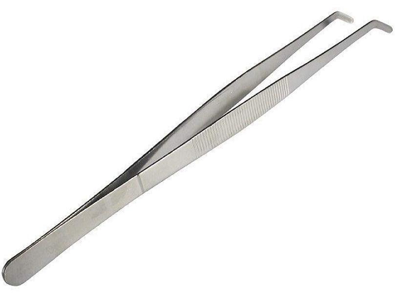 Tweezers SS With Curved Tips