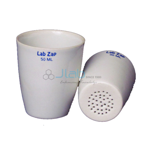 SEOH Crucible with Lid Porcelain High Tall Form 100 ml