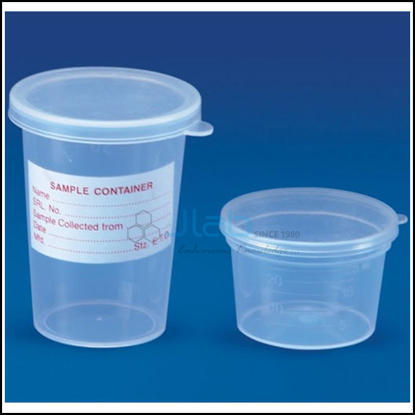 Sample Container Press and Fit Type
