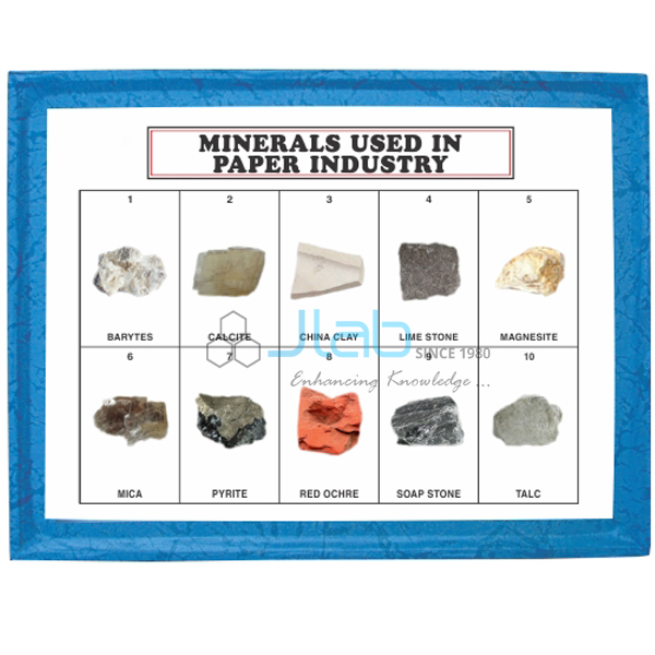Minerals Collection Used in Paper Industry, Set of 10 Manufacturer,  Supplier & Exporter in India, Nigeria, Ethiopia, Egypt, Democratic Republic  of the Congo, South Africa, Tanzania, Kenya, Algeria, Uganda, Sudan,  Morocco, Ghana