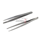 Forceps, Stainless Steel Straight Fine Point