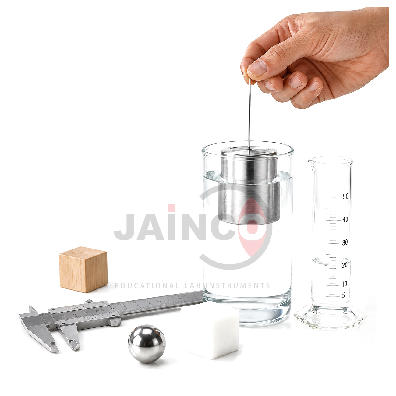 Apparatus for Measuring the Density of Solids