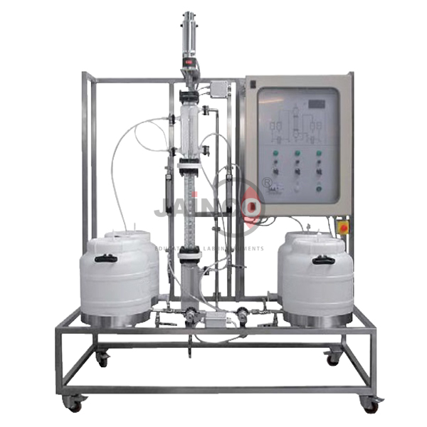 Liquid-Liquid Extraction Pilot Plant With Raschig Ring Packing