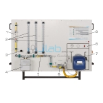 Forced Air Gas Burner Training Panel