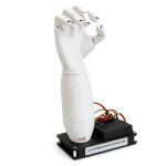 Fully Assembled Robotic Prosthetic Hand