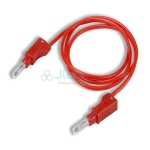 Red Stack able Plug Leads