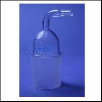 Adapters - Cone and Rubber Tubing Right Angled Connection