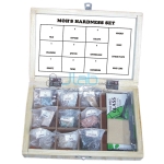 Collection of 9 Mohs Hardness Set