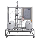 Liquid-Liquid Extraction Pilot Plant With Raschig Ring Packing