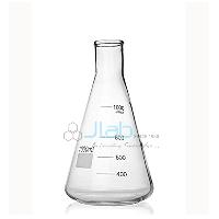 Wide Neck Conical Flasks, Erlenmeyer, Borosilicate Glass