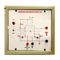 Monostable and Free Running Multivibrators using IC 555