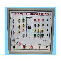 Study of 4 Bit Ripple Counter Forward and Reverse