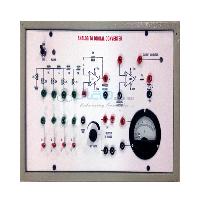 Digital Trainer to Verify Half Subtractor using OR, EX-OR and AND Gates