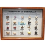 Collection of 20 Minerals (C) Different Minerals from (A) or (B)